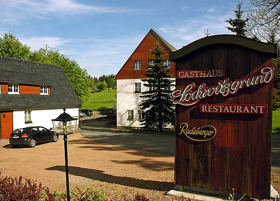 Berghotel Lockwitzgrund im Sommer